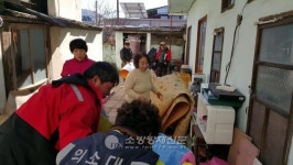 합천 봉산의용소방대, 불우이웃 돕기 나서