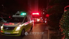 여수 평여119, 아파트 야간시간대 현지출동 훈련