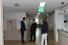 장택이 사천소방서장, 대형화재취약대상 현지지도 방문