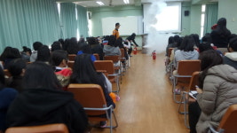 하동소방서, 하동여고 수학여행 대비 소방안전교육