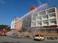 경산소방서, 청도 학생수련원 합동소방훈련