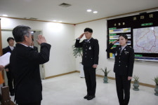 대구북부소방서, 봄처럼 푸른 새내기 소방관 임용 신고
