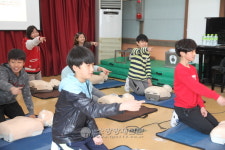 양천소방서, 양명초등학교 심폐소생술 교육