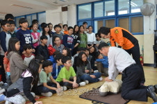 강남소방서, 초등학교 심폐소생술 교육