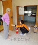 담양 옥과119, 약천마을 소화기 기증