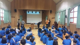 산청소방서, 산청중학교 심폐소생술 교육