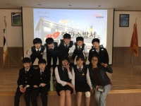 항만소방서, 동삼중학교 학생 대상 ‘소방관 직업탐색 토크’