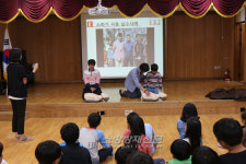 강원 고성소방서, 오호초등학교 소방안전훈련 및 교육
