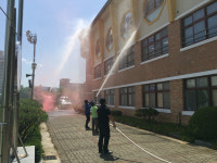 담양 옥과119, 옥과초등학교대상 소방합동훈련