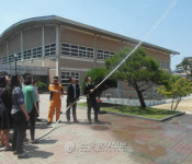 청주서부소방서, 월곡초등학교 합동소방훈련