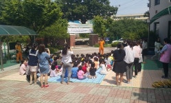 청주동부소방서, 덕성유치원 합동 소방훈련