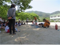 영주소방서, 소천초등학교 공공기관 합동소방훈련