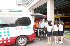 노원소방서, 상계제일중학교 직업체험교실 운영