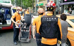 노원소방서, 교통사고 현장서 인명구조