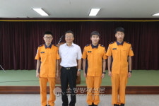 청주동부소방서, 의무소방원 진급식