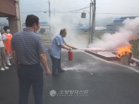 밀양소방서, 노유자 시설 합동 소방훈련
