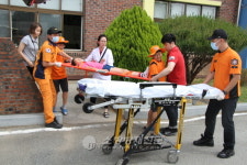 증평소방서, 삼보초등학교 합동소방훈련