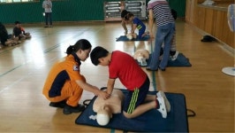 함안소방서, 가야초등학교 심폐소생술 교육
