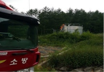 영주소방서, 석포면 승부리 본마을  급수 지원