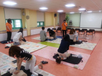 순천 왕조119,  비봉유치원 관계자 심폐소생술 교육