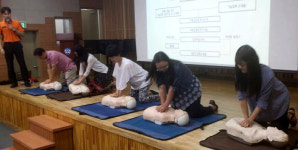 양천소방서, 서울신서중학교 교직원 응급처치교육