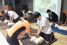 노원소방서, 태랑중학교 심폐소생술 교육