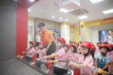 강북소방서, 새서울 어린이집 안전체험교육