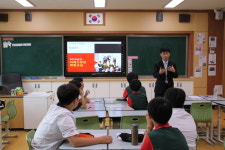 부산항만소방서, 중학교 대상 ‘찾아가는 직업인 특강’