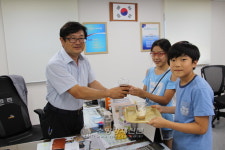 공항소방서, 삼목초등학교 바리스타 봉사단 커피 무료 봉사