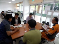 칠곡소방서장, 수상안전취약지역 지도방문