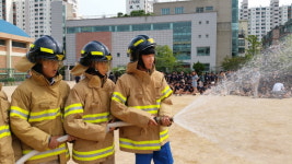 계양소방서, 안남중학교 미래소방관 체험교실 운영