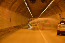 밀양소방서, 신대구부산고속도로 고정1터널 합동소방훈련