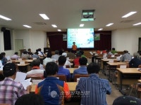 순천 저전119, 별량면 상사면 이장단에 축사화재 예방 교육