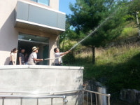 경산소방서, 대구외국어대학교 합동소방훈련