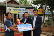 담양소방서, 보해양조(주) 기초소방시설 기증 행사