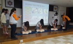 진천소방서, 글로벌 현장학습 대상자 소소심 안전교육