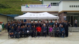 삼척소방서, 하장면 어리마을회간 안전문화콘서트 성황리 개최