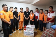 서울중부소방서, 화재피해 위기 가정 긴급 지원