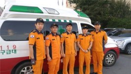 경산 하양119, 안전센터 구급대 ‘Lifestar’ 들 겹경사