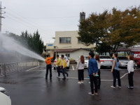 여수 평여119, 주삼동 주민센터 합동소방훈련