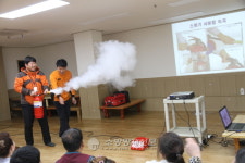 성북소방서, 장위종합사회복지관 소방안전교육