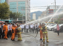밀양소방서, 세종중학교 ‘미래소방관 체험’