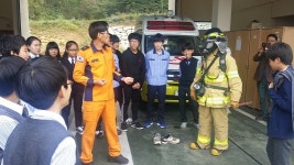 보성 고흥119, 미래소방관 직업체험교실 운영