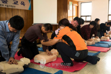서울강서소방서, 농림축산검역본부 서울지역본부 심폐소생술 교육