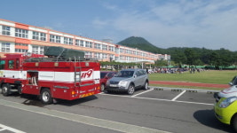 보성 도양119, 녹동초 합동소방훈련