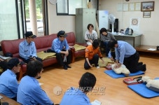 광진소방서, 아파트 시민안전체험단 소방안전교육