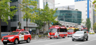 양천소방서, ‘소방차 길 터주기’ 훈련