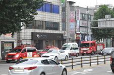인천남부소방서, 골든타임 확보 위한 ‘소방차 길 터주기’ 훈련