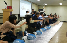 강서소방서, 강서세무서 직원 심폐소생술 교육