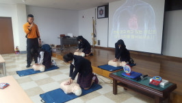 진천여자중학교, 미래소방관 직업체험교실 참여